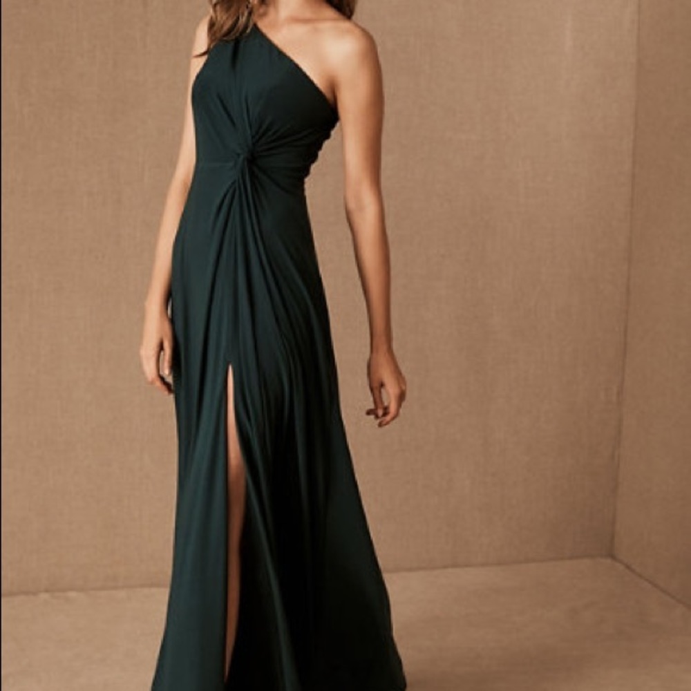 Bhldn Brixen One-Shoulder Maxi Dress Size 8 $198